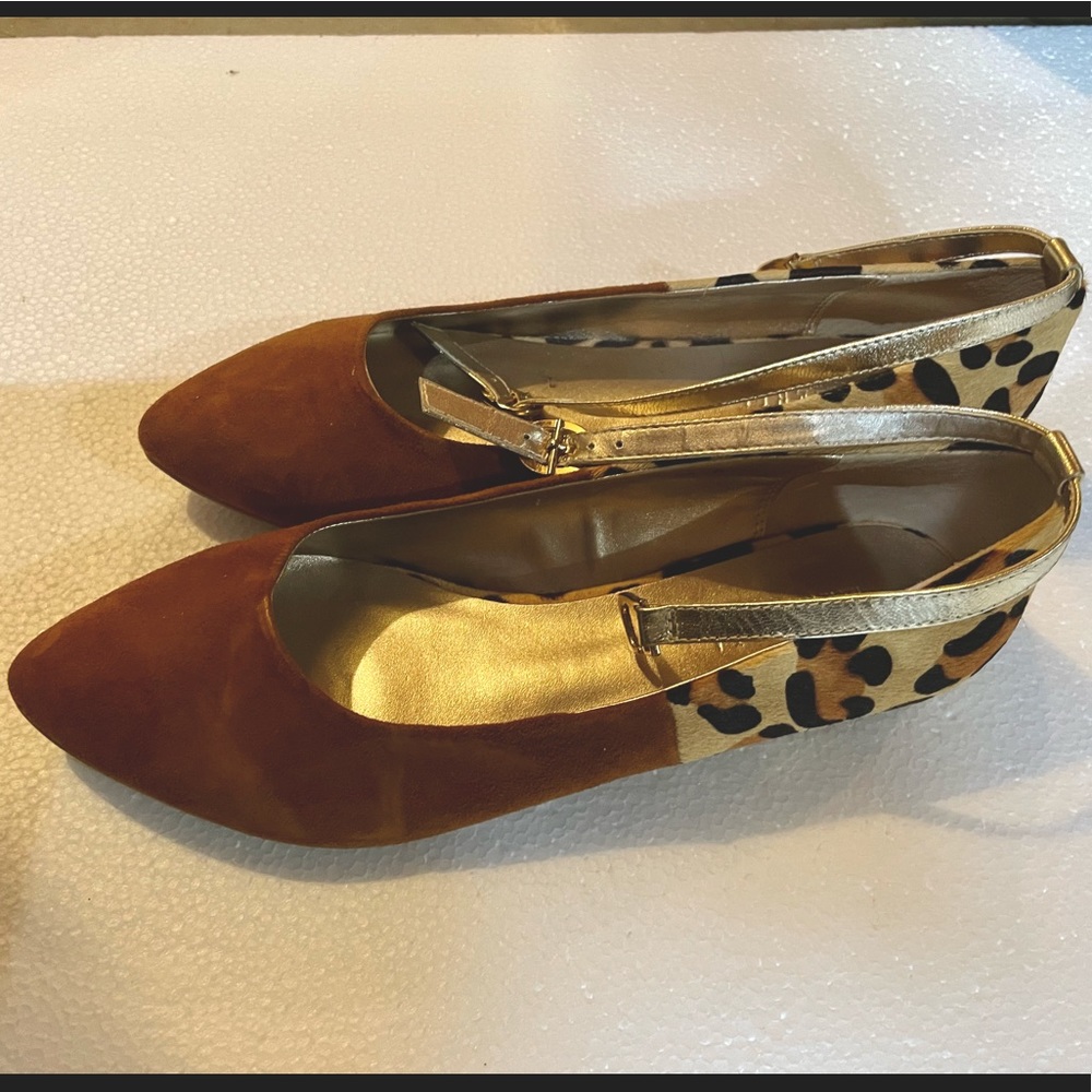 Beautiful flats with ankle strap